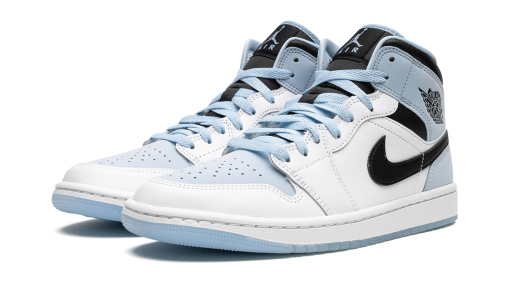 Air Jordan 1 Mid SE 'Ice Blue' Reps - Image 2